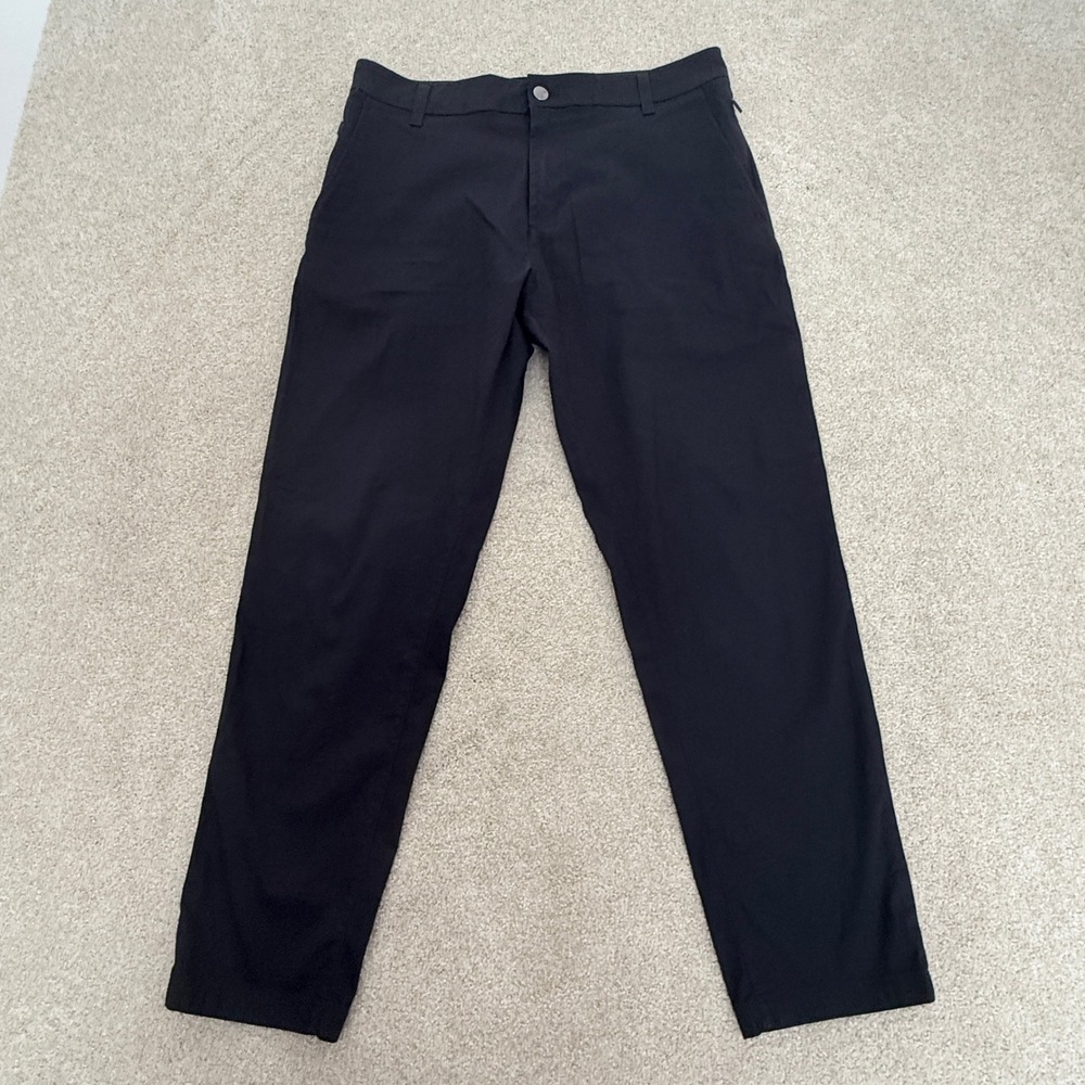 Birddogs Khaki Pants Mens 32x28 Black Good Stretch Chino Trousers